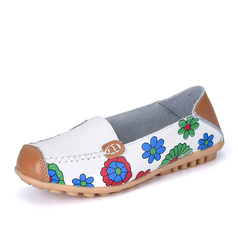 Women Flats Genuine Leather Woman Shoes Ladies Moccasin Flowers Printed Female Footwear Soft Walking Shoes Plus Size
Women Flats Genuine Leather Woman Shoes Ladies Moccasin Flowers Printed Female Footwear Soft Walking Shoes Plus Size