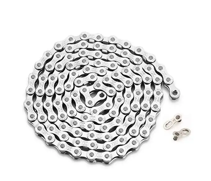 Bicycle Chains 1,6,7,8,9,10,11 Speed for MTB/Road Bike 100L/114L/116L /Full hollow half hollow Cheap bicycle ch
Bicycle Chains 1,6,7,8,9,10,11 Speed for MTB/Road Bike 100L/114L/116L /Full hollow half hollow Cheap bicycle ch