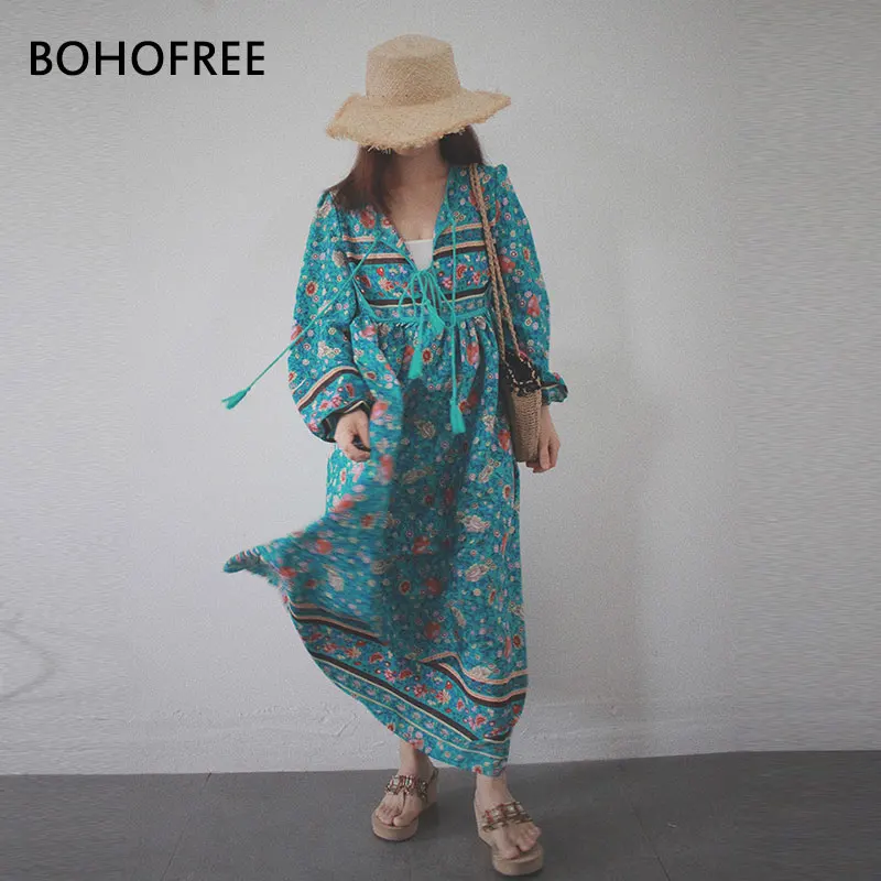 BOHOFREE Drop-shipping Floral Print Long Dress Holiday Style Beach Gown Chiffon Dress Femme Casual Oversized Vestidos S-5XL
BOHOFREE Drop-shipping Floral Print Long Dress Holiday Style Beach Gown Chiffon Dress Femme Casual Oversized Vestidos S-5XL