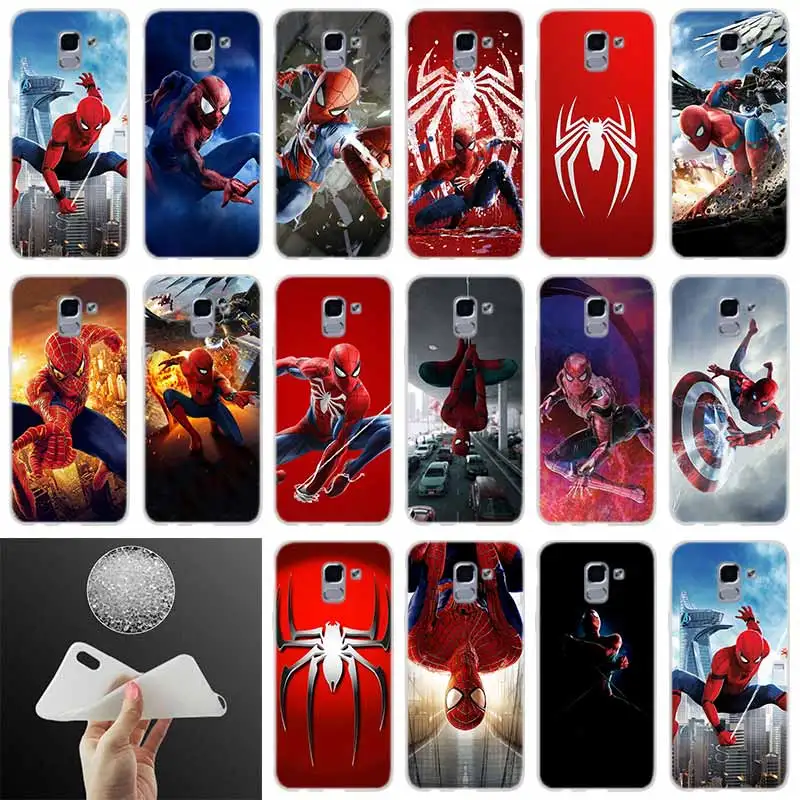 Soft silicone Phone Cover MARVEL spiderman FOR Samsung Galaxy J6 J4 J8 J7 2018 Plus J3 J5 J7 Prime Pro 2017 2016 case
Soft silicone Phone Cover MARVEL spiderman FOR Samsung Galaxy J6 J4 J8 J7 2018 Plus J3 J5 J7 Prime Pro 2017 2016 case