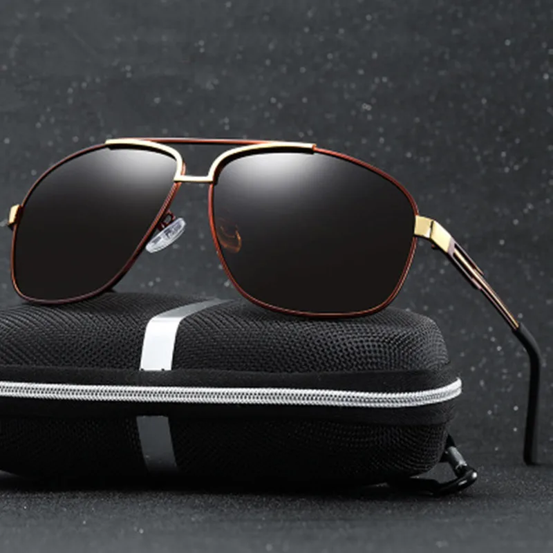 Men's Brand Designer Sun Glasses Driving Metal frame Sunglasses Men Polarized Coating Mirror Glasses oculos Male Eyewear For Me
Men's Brand Designer Sun Glasses Driving Metal frame Sunglasses Men Polarized Coating Mirror Glasses oculos Male Eyewear For Me