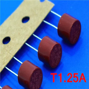 (10 pcs/lot) T1.25A 250V TR5 Slow Blow Subminiature Fuse, UL VDE RoHS Approved, T1.25A, 1 .25Amp.
(10 pcs/lot) T1.25A 250V TR5 Slow Blow Subminiature Fuse, UL VDE RoHS Approved, T1.25A, 1 .25Amp.