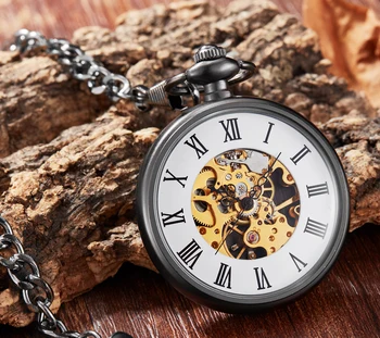 Antique Vintage Watch Necklace Steampunk Skeleton Mechanical Pocket Watch Clock Pendant Hand-winding Men Women Fob Chain
Antique Vintage Watch Necklace Steampunk Skeleton Mechanical Pocket Watch Clock Pendant Hand-winding Men Women Fob Chain