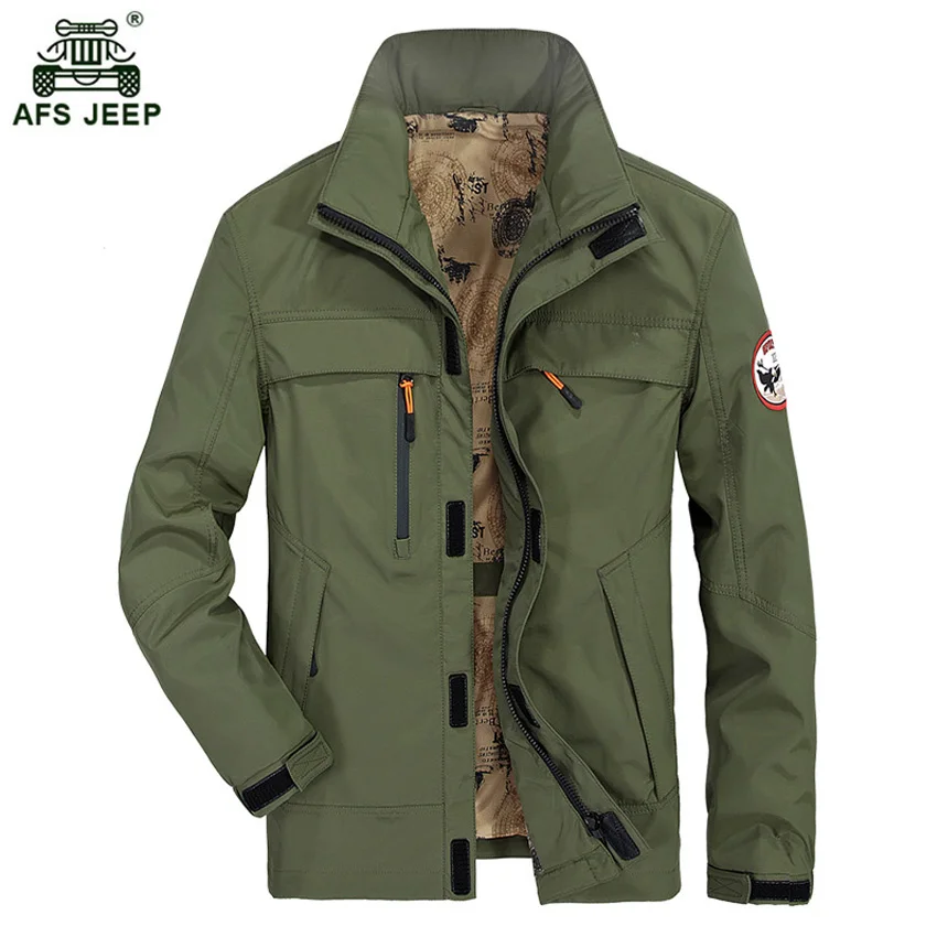 2017 Afs jeep Brand Jacket Men Fashion Casual Jacket Spring Autumn Coat Solid Zipper Jacket Free Shipping 132zr
2017 Afs jeep Brand Jacket Men Fashion Casual Jacket Spring Autumn Coat Solid Zipper Jacket Free Shipping 132zr