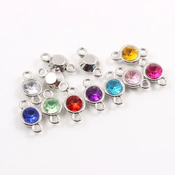 (200pcs/lot) mixed Birthstone charms 11mm Acrylic silver pendant for Diy Personalized Necklace and Bracelet Jewelry Making
(200pcs/lot) mixed Birthstone charms 11mm Acrylic silver pendant for Diy Personalized Necklace and Bracelet Jewelry Making