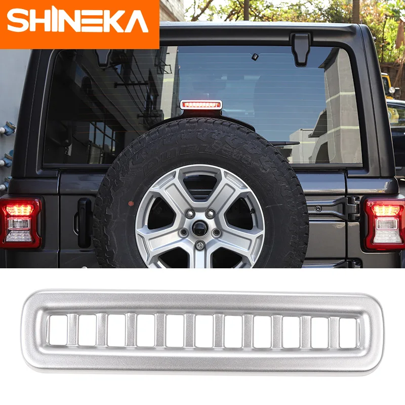 SHINEKA Lamp Hoods ABS Car Additional Brake Lights Cover Stickers Advanced Configuration Car Styling For Jeep Wrangler JL 2018+
SHINEKA Lamp Hoods ABS Car Additional Brake Lights Cover Stickers Advanced Configuration Car Styling For Jeep Wrangler JL 2018+