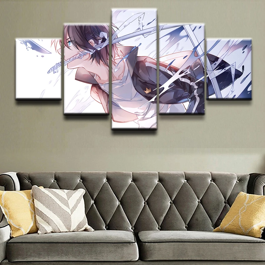 Canvas Prints Painting Wall Art Home Decor Modular Picture 5 Piece Anime Noragami Sword Yato Poster Modern Living Room Framework
Canvas Prints Painting Wall Art Home Decor Modular Picture 5 Piece Anime Noragami Sword Yato Poster Modern Living Room Framework