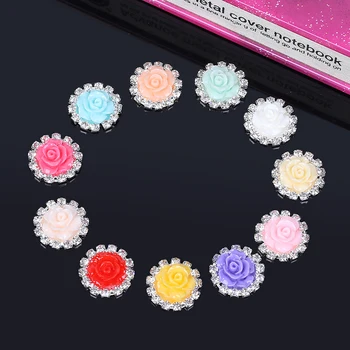 2016New 100pcs 18mm Flatback Resin Rose Round Rhinestone Button For for Wedding or DIY Hair Accessories BT12
2016New 100pcs 18mm Flatback Resin Rose Round Rhinestone Button For for Wedding or DIY Hair Accessories BT12