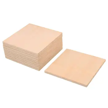 10x10cm Blank 5mm Thickness Wooden Board Unfinished Unpainted Wood Sheets for Wood DIY Craft Carving Modeling Set of 10
10x10cm Blank 5mm Thickness Wooden Board Unfinished Unpainted Wood Sheets for Wood DIY Craft Carving Modeling Set of 10
