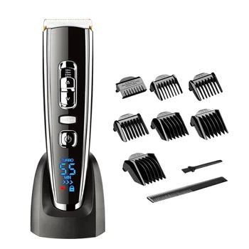 SURKER RFC-6618 Professional Rechargeable Hair Clipper Men's Cordless Hair Trimmer With LED Display Haircut Kit Ceramic Blade
SURKER RFC-6618 Professional Rechargeable Hair Clipper Men's Cordless Hair Trimmer With LED Display Haircut Kit Ceramic Blade