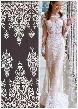5 Yards/Lot Z-han71413 Tulle Laec Fabric 100% Polyester African Lace Fabric Wholesale For Weddign Dresses
5 Yards/Lot Z-han71413 Tulle Laec Fabric 100% Polyester African Lace Fabric Wholesale For Weddign Dresses