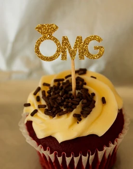 glitter gold OMG wedding cupcake Toppers bride baby shower birthday party cake decorations food picks supplies
glitter gold OMG wedding cupcake Toppers bride baby shower birthday party cake decorations food picks supplies