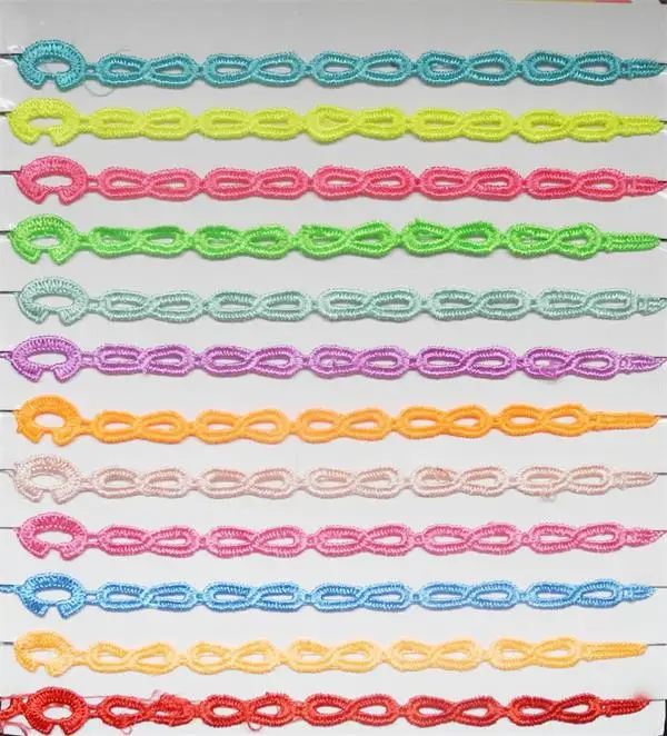 wholesale promotion 24pcs/lot Multi Color Italy Lace Infinity Macrame Crochet Woven Friendship String Bracelet For Men Women
wholesale promotion 24pcs/lot Multi Color Italy Lace Infinity Macrame Crochet Woven Friendship String Bracelet For Men Women