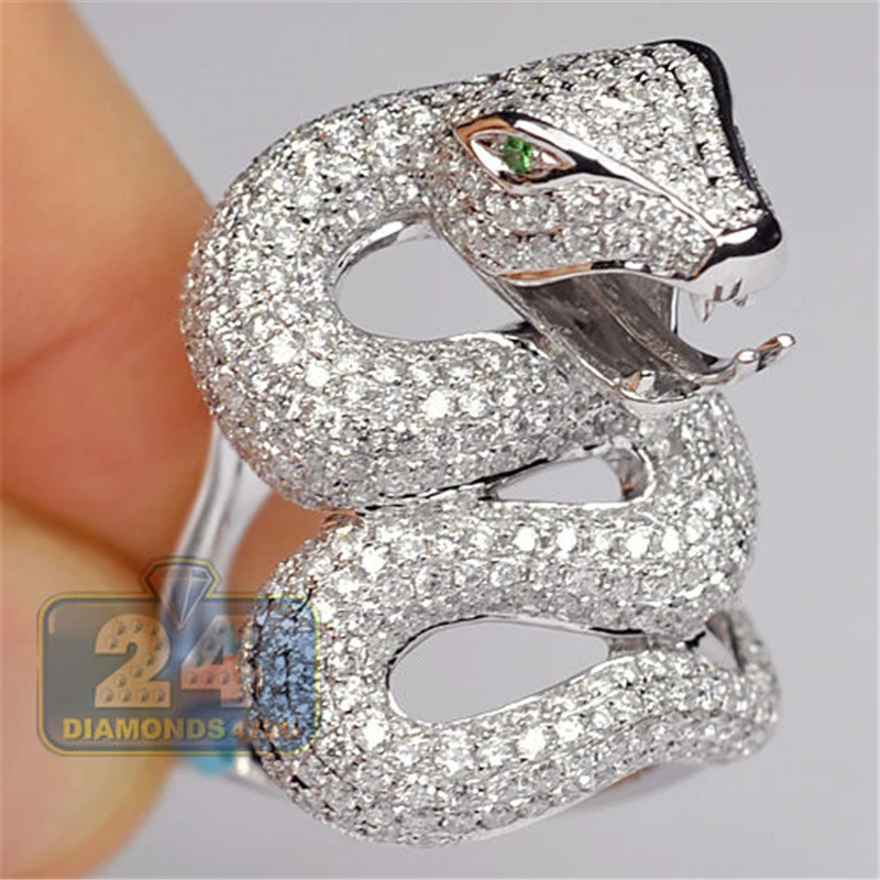Snake Silver Color Party Alloy Ring Men Party Silver Color Ring Green Crystal Rings for Women Jewelry Anillos Mujer O5X570
Snake Silver Color Party Alloy Ring Men Party Silver Color Ring Green Crystal Rings for Women Jewelry Anillos Mujer O5X570