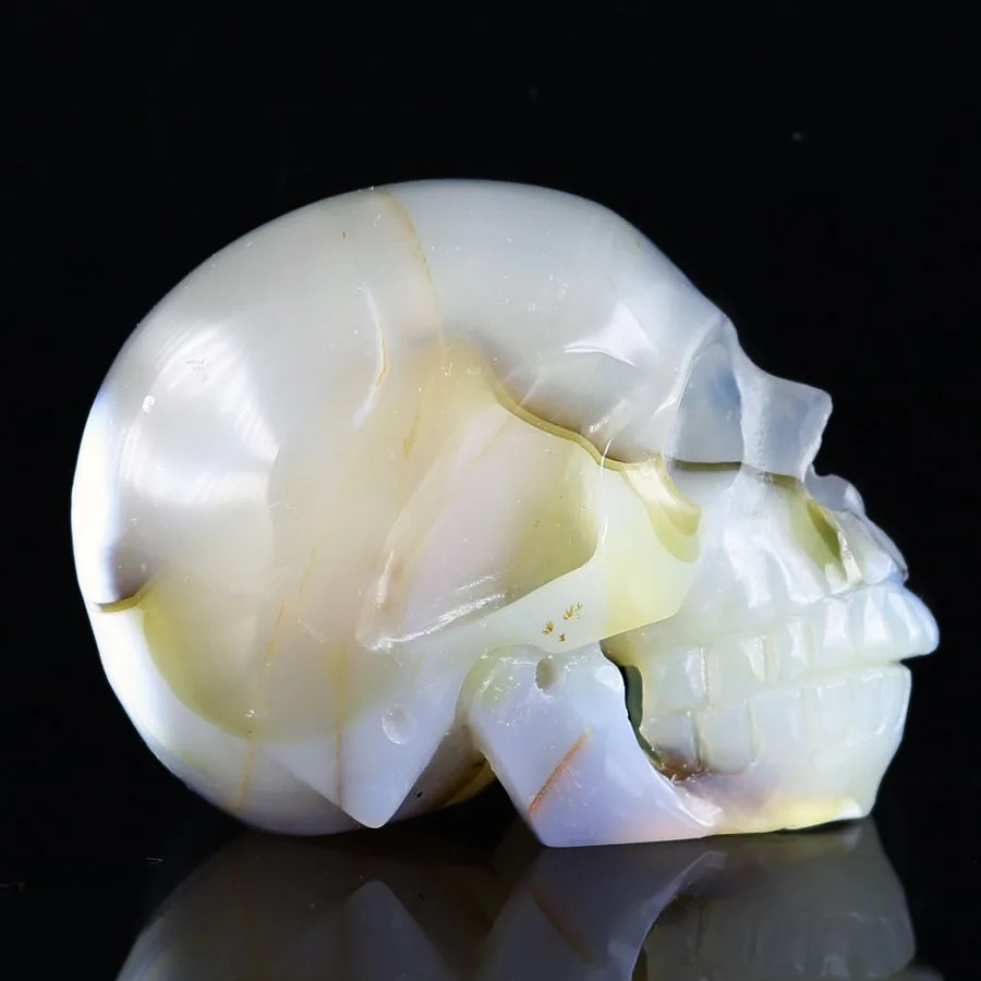 2.67" BRAZIL CRYSTAL AGATE Handmade Carved Crystal Skull Crystal Realistic Crystal Healing Furnishing Articles Figurine AB37
2.67" BRAZIL CRYSTAL AGATE Handmade Carved Crystal Skull Crystal Realistic Crystal Healing Furnishing Articles Figurine AB37