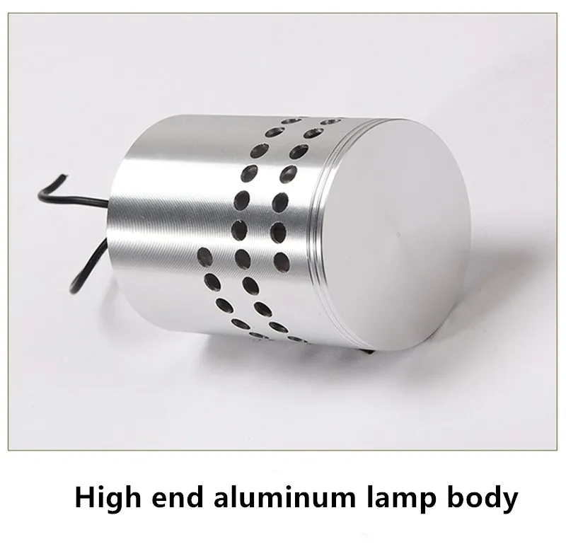 Led spiral aluminum wall lamp (20)
