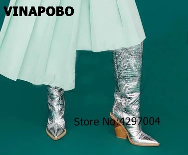 1Pink-Snake-Print-Women-Boots-2018-Pointed-Toe-Knee-high-Boots-Block-Heel-Mid-Calf-Riding.jpg_640x640 (2)