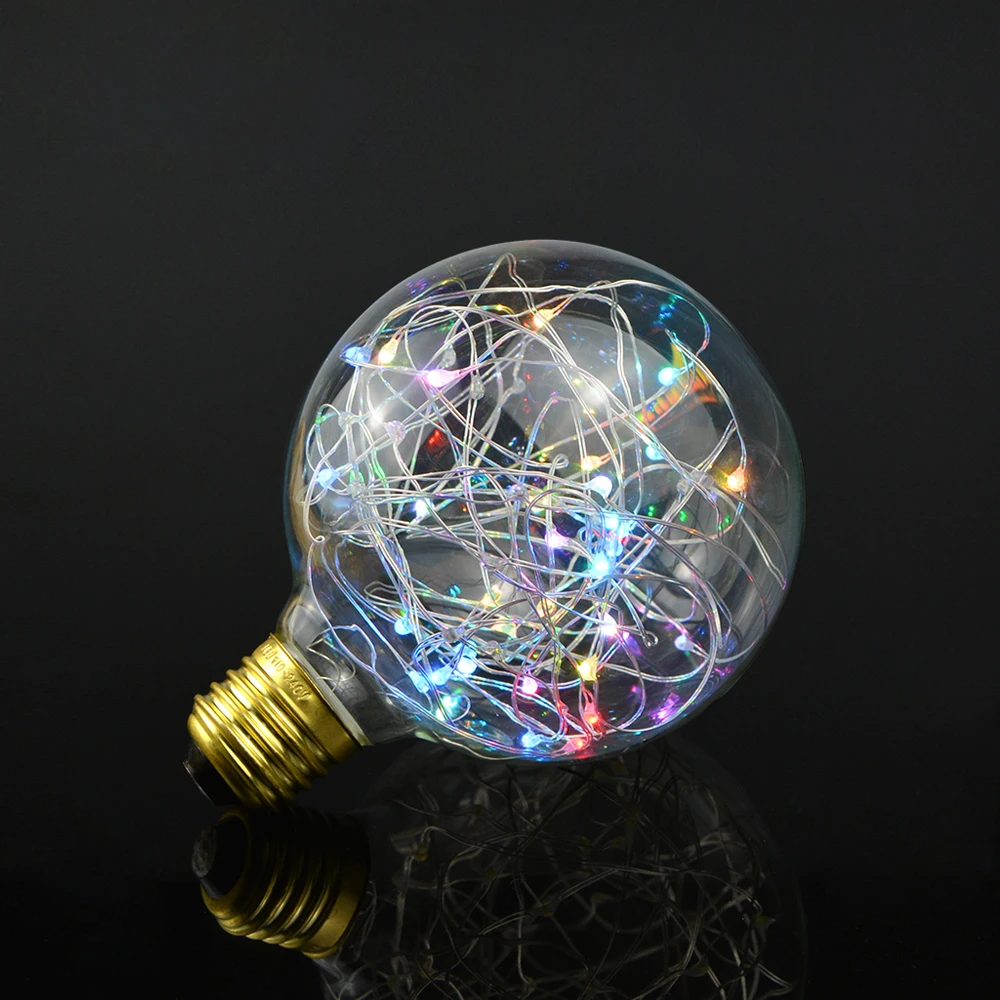 Christmas Incandescent Bulbs Garland Fairy Lights Holiday Home Decoration Retro Edison String Lights G95 E27 110V-220V LED Lamp
Christmas Incandescent Bulbs Garland Fairy Lights Holiday Home Decoration Retro Edison String Lights G95 E27 110V-220V LED Lamp