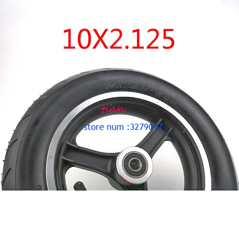Three types 10x2.125 High quality tire and aluminum alloy wheel hub are suitable for electric scooter balancing car 
Three types 10x2.125 High quality tire and aluminum alloy wheel hub are suitable for electric scooter balancing car