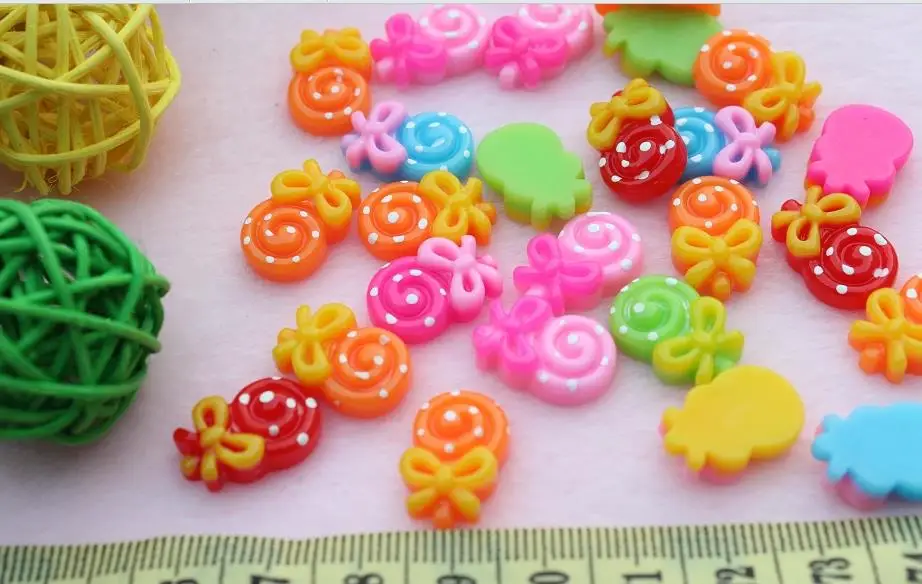 Set of 100 Resin assorted Bow Lollipop Cabochon Scrapbooking Flat back embellishment
Set of 100 Resin assorted Bow Lollipop Cabochon Scrapbooking Flat back embellishment