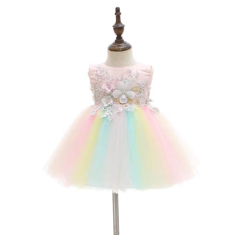 Newborn Girls Dress for Wedding Party Baby Girl Rainbow Dresses for Toddler Girls 1 Years Birthday Baptism Gowns Clothes P108
Newborn Girls Dress for Wedding Party Baby Girl Rainbow Dresses for Toddler Girls 1 Years Birthday Baptism Gowns Clothes P108
