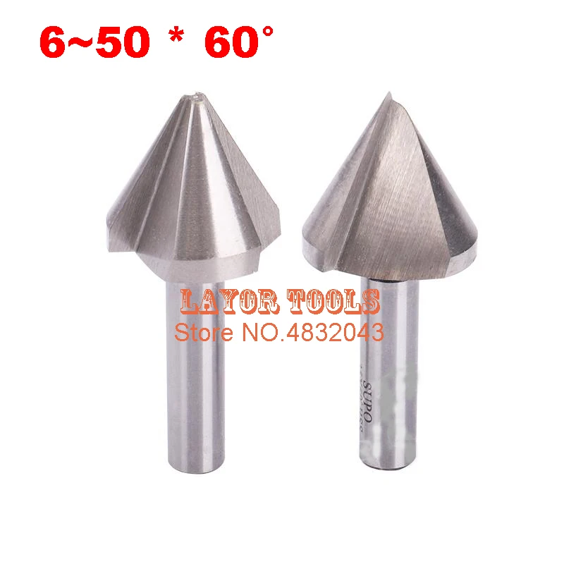 1pcs 6mm-50mm 60 Degree HSS Chamfer Cutter Chamfering Drilling Mill Drill Set Milling Cutting Tool(6/8/10/16/20/25/30/40/50mm)
1pcs 6mm-50mm 60 Degree HSS Chamfer Cutter Chamfering Drilling Mill Drill Set Milling Cutting Tool(6/8/10/16/20/25/30/40/50mm)