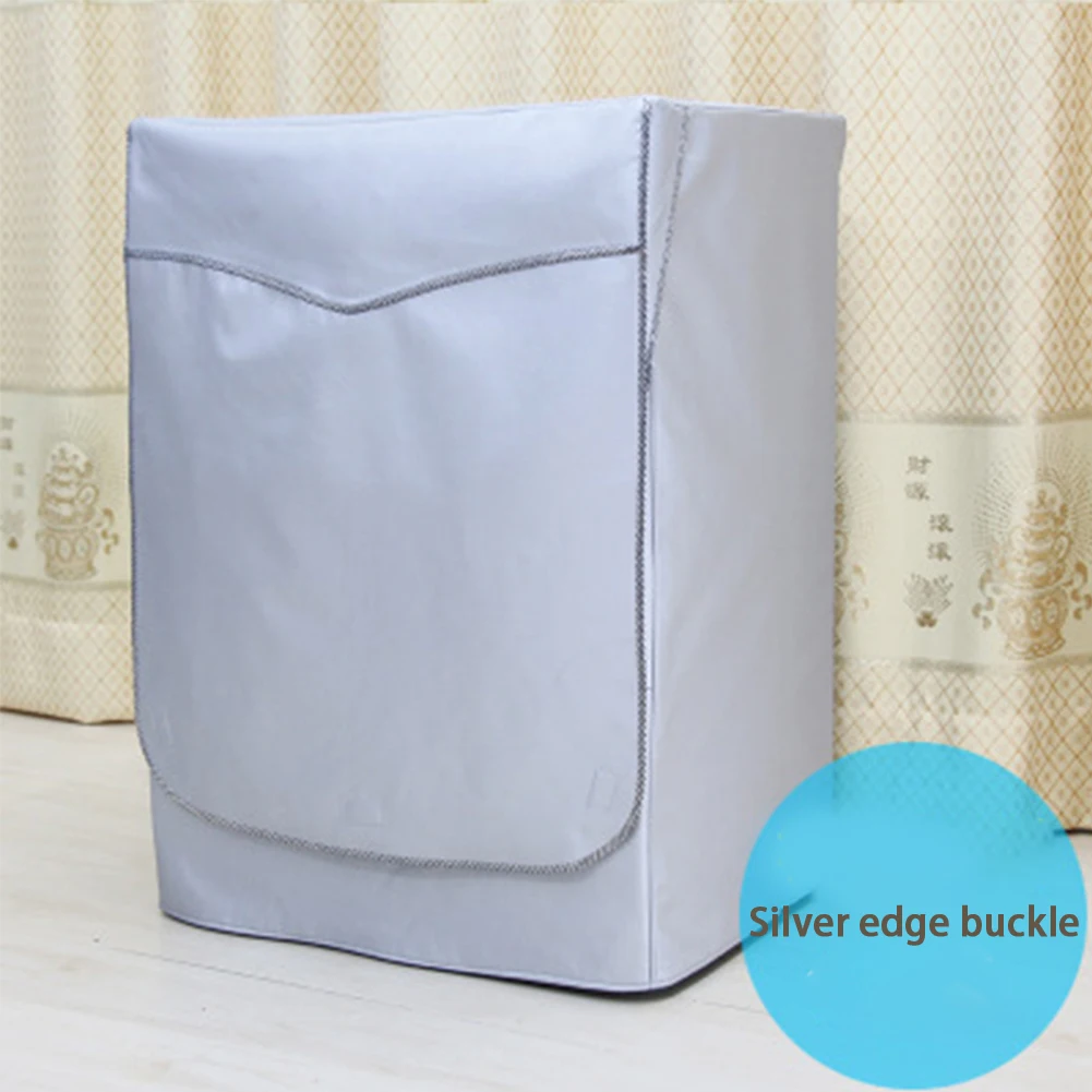 Anti-aging Easy Clean Dust-Proof Washing Machine Cover Durable Waterproof Heat Insulation Silver Plated Oxford Cloth
Anti-aging Easy Clean Dust-Proof Washing Machine Cover Durable Waterproof Heat Insulation Silver Plated Oxford Cloth