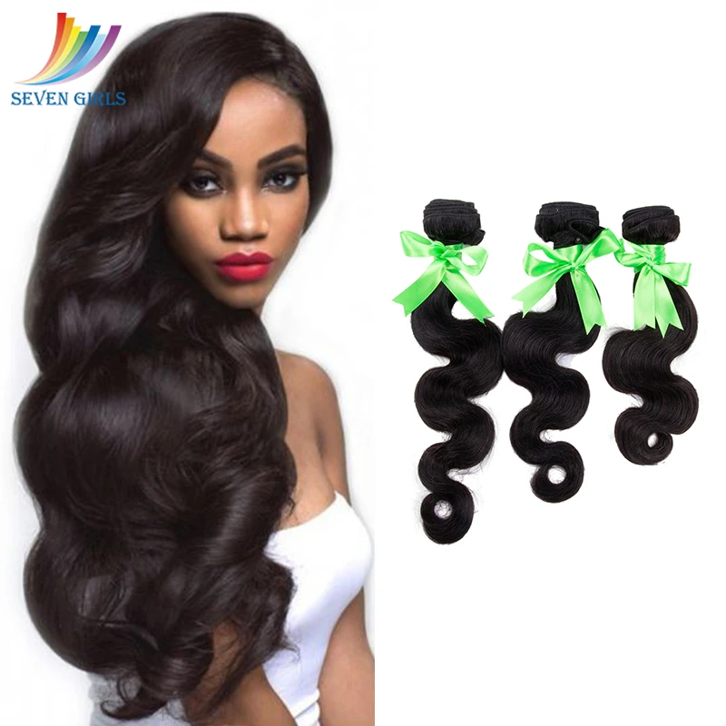 Sevengirls Body Wave Bundles Grade 10A Indian Natural Hair Extension 100% Virgin Human Hair No Tangle No Shedding Free Shipping
Sevengirls Body Wave Bundles Grade 10A Indian Natural Hair Extension 100% Virgin Human Hair No Tangle No Shedding Free Shipping