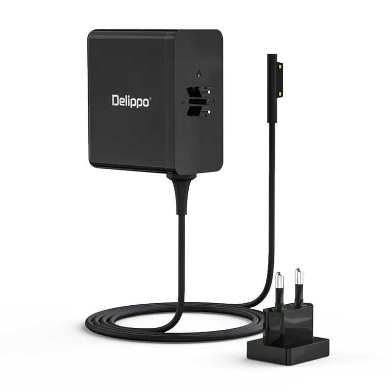 Delippo 38.7W for Microsoft Surface Tablet Charger Laptop 2/1 Pro6/5/4 Generation Power Adapter 15V2.58A(non-original)1796 Noteb
Delippo 38.7W for Microsoft Surface Tablet Charger Laptop 2/1 Pro6/5/4 Generation Power Adapter 15V2.58A(non-original)1796 Noteb