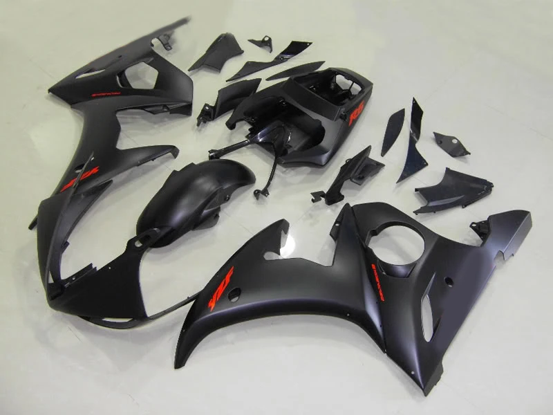 Motorcycle Fairing Kit for YAMAHA YZFR6 03 04 05 YZF R6 2003 2004 2005 YZF600 ABS Whole matte black Fairings set+7gifts KS08
Motorcycle Fairing Kit for YAMAHA YZFR6 03 04 05 YZF R6 2003 2004 2005 YZF600 ABS Whole matte black Fairings set+7gifts KS08