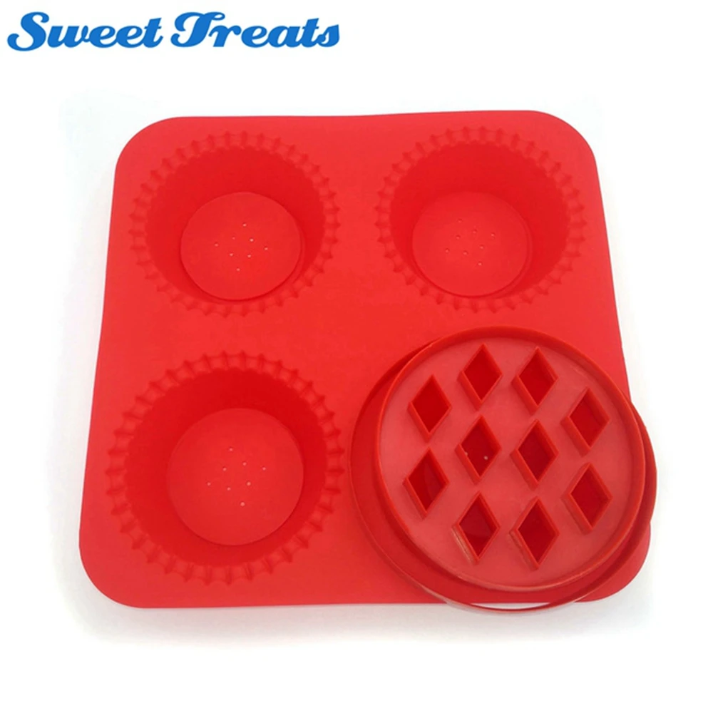Sweettreats silicone pie maker with Bonus 2 Pie Cutters Pies,Fast & Easy Baking! Dishwasher Safe!
Sweettreats silicone pie maker with Bonus 2 Pie Cutters Pies,Fast & Easy Baking! Dishwasher Safe!