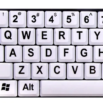 Hot Sale USB Wired Keyboard for Low Vision Users with Large White Keys Black Letters for Old Men
Hot Sale USB Wired Keyboard for Low Vision Users with Large White Keys Black Letters for Old Men