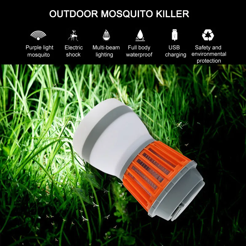 Mosquito Killer Lamp LED Night Light USB Rechargeable Waterproof Bug Zapper for Home Garden Camping LB88
Mosquito Killer Lamp LED Night Light USB Rechargeable Waterproof Bug Zapper for Home Garden Camping LB88