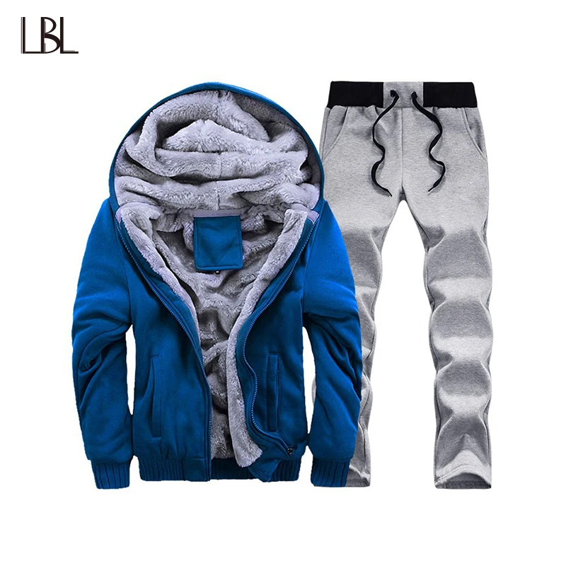 Fashion Tracksuit Men Casual Hooded Warm Tracksuit Sweatshirt Male Winter Thick Inner Fleece Jacket+Pant Men Moleton Masculino
Fashion Tracksuit Men Casual Hooded Warm Tracksuit Sweatshirt Male Winter Thick Inner Fleece Jacket+Pant Men Moleton Masculino
