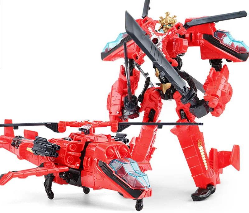Transform Robot Helicopter Deformation Transform Air Fighter Model Toys Education Toys Boys Birthday Gift
Transform Robot Helicopter Deformation Transform Air Fighter Model Toys Education Toys Boys Birthday Gift