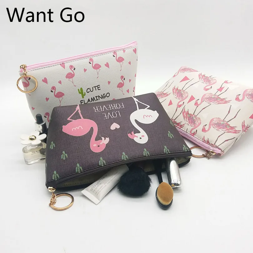 Want Go Casual Pu Leather Waterproof Women Makeup Bag Cosmetic Bag Cases Flamingo Print Clutch Bag Portable Travel Wash Pouch
Want Go Casual Pu Leather Waterproof Women Makeup Bag Cosmetic Bag Cases Flamingo Print Clutch Bag Portable Travel Wash Pouch