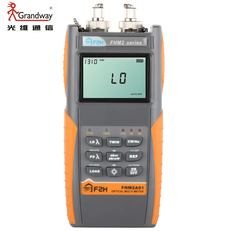 Grandway FHM2A01 Fiber Optic Multimeter Optical Power Meter+Optical Light Source 1310/1550nm
Grandway FHM2A01 Fiber Optic Multimeter Optical Power Meter+Optical Light Source 1310/1550nm