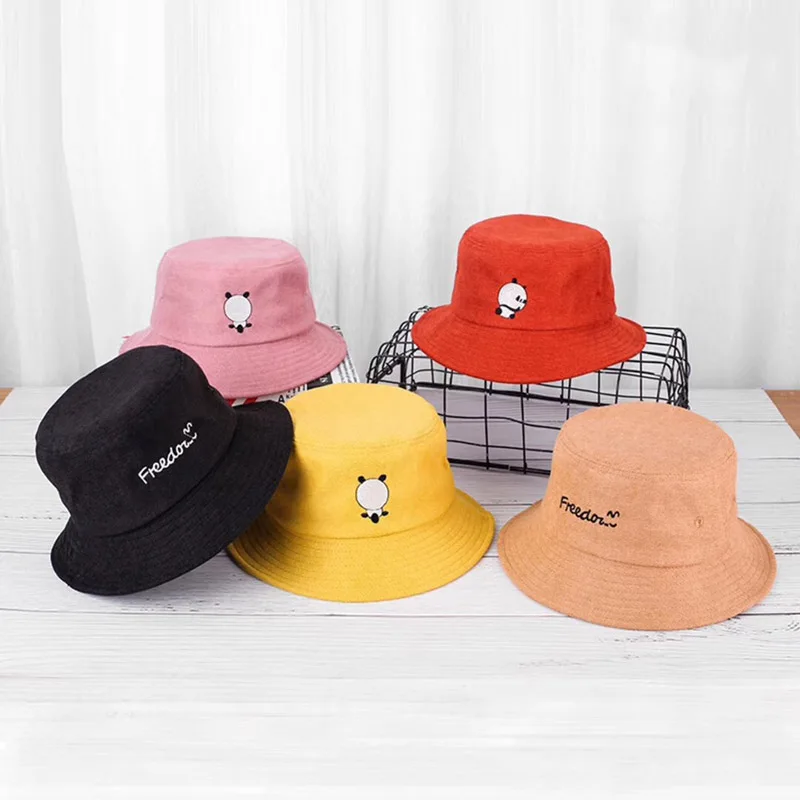 BNWIGE Cartoon Baby Hat Cute panda Embroidery Bucket Hat Children Sun Prevent Hats Kids Girl Boy Summer Fisherman Hat
BNWIGE Cartoon Baby Hat Cute panda Embroidery Bucket Hat Children Sun Prevent Hats Kids Girl Boy Summer Fisherman Hat