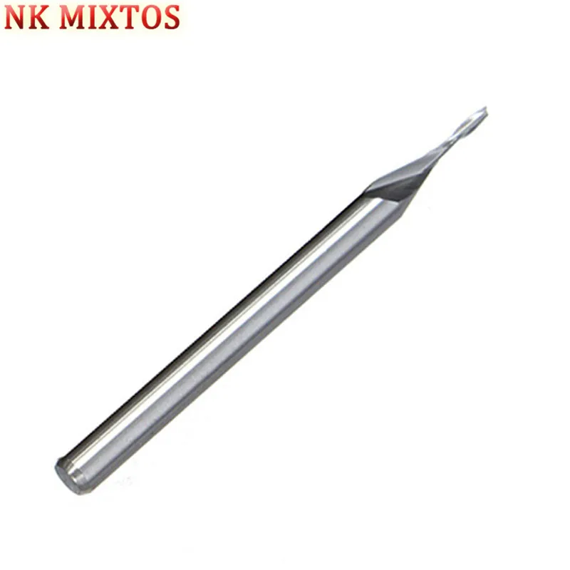 NK MIXTOS 1PC 3.175mm*1mm*4mm Wood Cutter CNC Router Bits 2 Flutes Spiral End Mills Double Flute Milling Cutter Spiral Cutter
NK MIXTOS 1PC 3.175mm*1mm*4mm Wood Cutter CNC Router Bits 2 Flutes Spiral End Mills Double Flute Milling Cutter Spiral Cutter