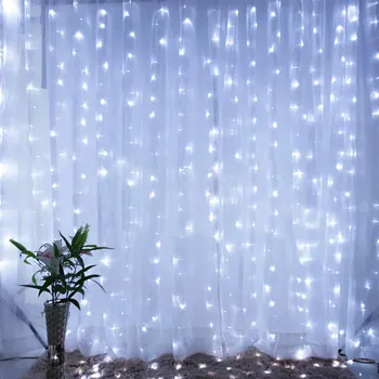 3mx3m LED Curtain icicle String Lights 300 LEDs 110V 220V Shop Window Christmas Fairy Lights Blue White RGB Wedding Holiday
3mx3m LED Curtain icicle String Lights 300 LEDs 110V 220V Shop Window Christmas Fairy Lights Blue White RGB Wedding Holiday