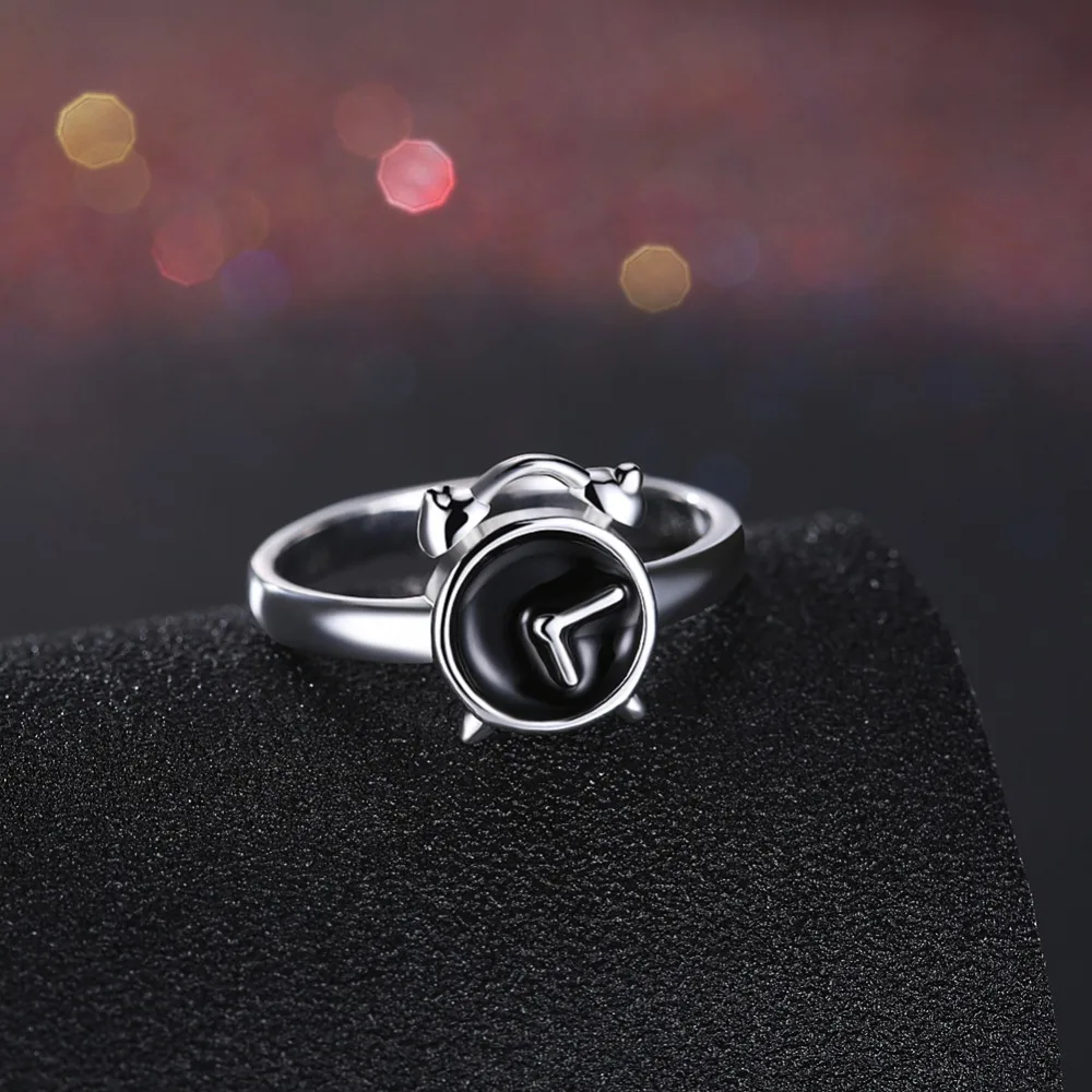Fashion Creative Silver Color Alarm Clock Rings For Women Jewelry Ladies Ring Party Rings Femme (Alarm Clock is Decorated)
Fashion Creative Silver Color Alarm Clock Rings For Women Jewelry Ladies Ring Party Rings Femme (Alarm Clock is Decorated)