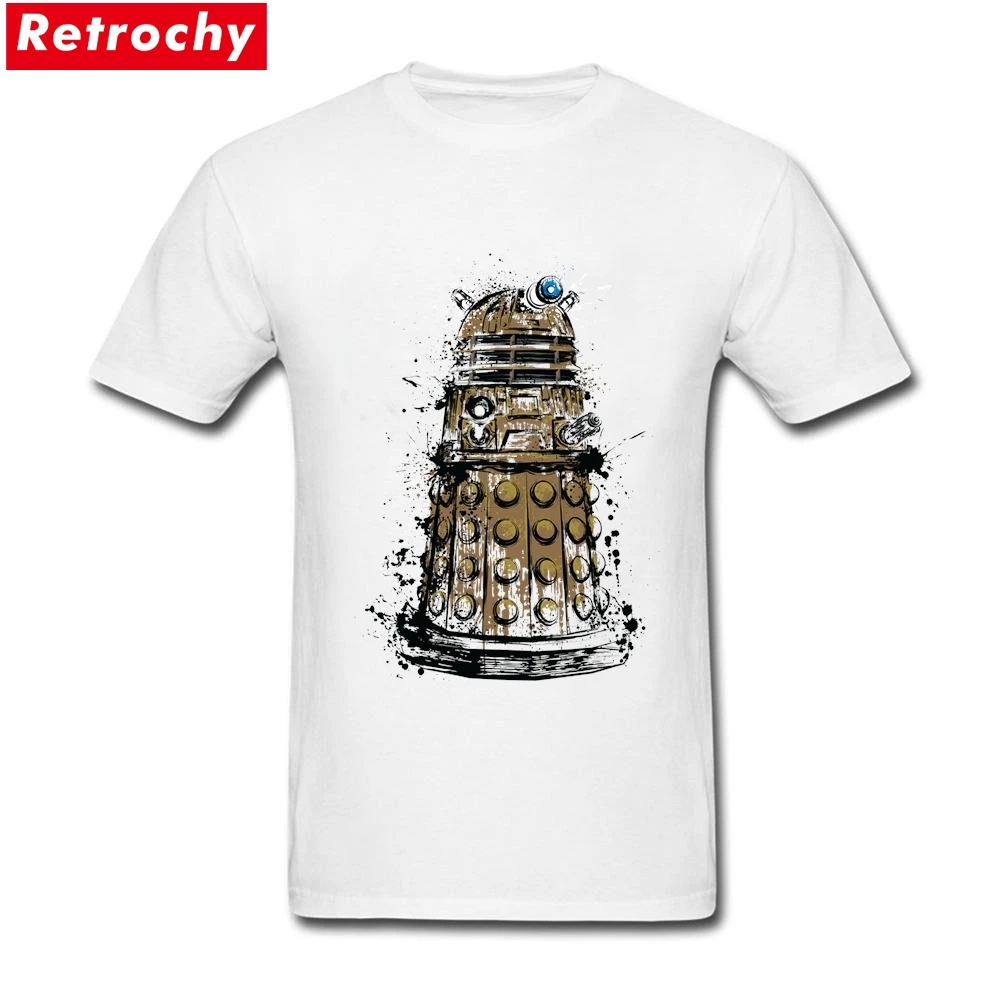 2019 Stylish Screen Printed Exterminate T Shirt Men Short Sleeve Male Soft Cotton Dalek Tees XXL
2019 Stylish Screen Printed Exterminate T Shirt Men Short Sleeve Male Soft Cotton Dalek Tees XXL