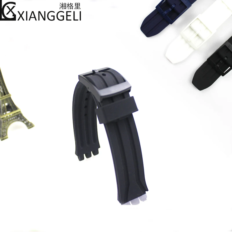 Watch Accessories 18mm Silicone Strap For Swatch Series SUIB400 402 401 SUIK400 Men's Watch Band
Watch Accessories 18mm Silicone Strap For Swatch Series SUIB400 402 401 SUIK400 Men's Watch Band