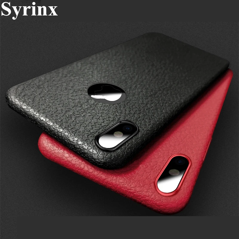SYRINX Ultra Thin Phone Cases Leather For iPhone 6S 6 7 8 Plus X XS Max XR Cover Skin Texture Soft TPU Silicone Coque Case Shell
SYRINX Ultra Thin Phone Cases Leather For iPhone 6S 6 7 8 Plus X XS Max XR Cover Skin Texture Soft TPU Silicone Coque Case Shell