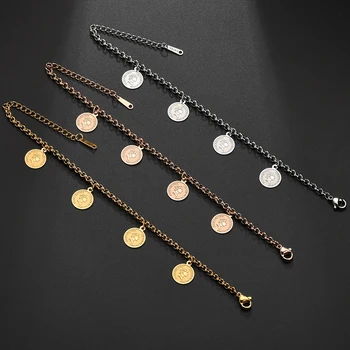 HOBBORN Queen of United Kingdom Women Bracelet Stainless Steel Elizabeth II Link Chain Coin Female Bracelets Pulsera Jewelry
HOBBORN Queen of United Kingdom Women Bracelet Stainless Steel Elizabeth II Link Chain Coin Female Bracelets Pulsera Jewelry