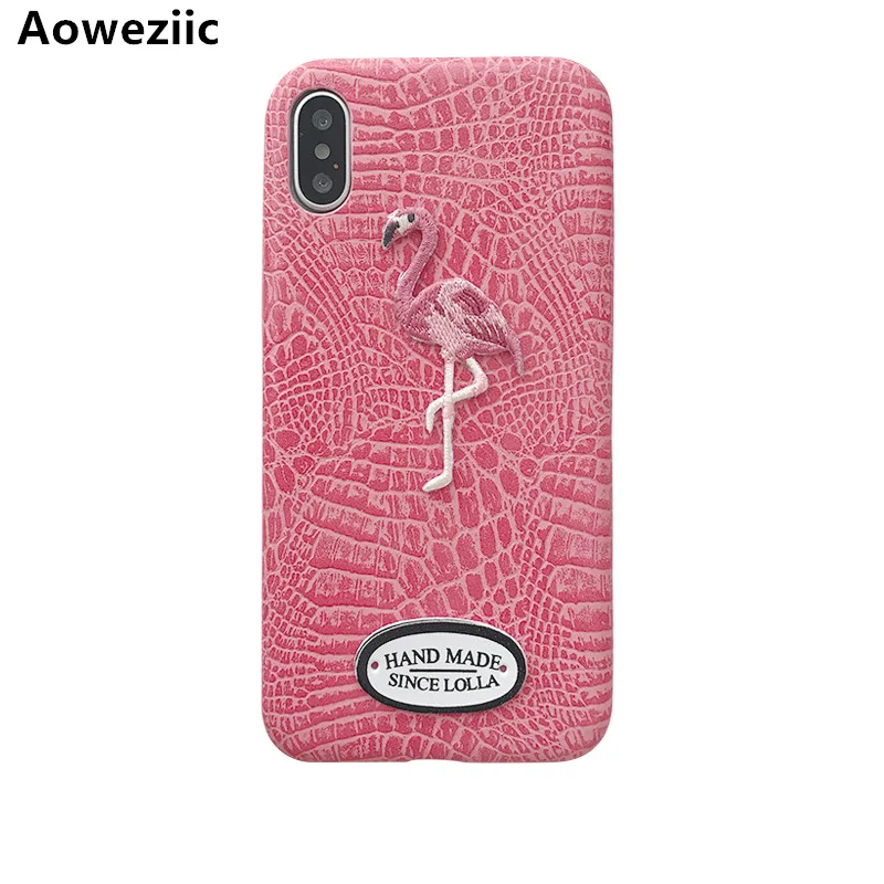 Aoweziic Flamingo For iPhoneX XS mobile phone shell leather cartoon Protection Suite 8plus lovers 6S female money tide 7P case
Aoweziic Flamingo For iPhoneX XS mobile phone shell leather cartoon Protection Suite 8plus lovers 6S female money tide 7P case