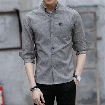 VISADA JAUNA 2018 Spring Long-sleeved Shirts Men Dress In Mens Casual Shirts Printed Men's Fashion Slim Fit Shirt Big Size 3XL
VISADA JAUNA 2018 Spring Long-sleeved Shirts Men Dress In Mens Casual Shirts Printed Men's Fashion Slim Fit Shirt Big Size 3XL