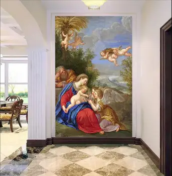 3d wallpaper custom photo non-woven mural The virgin and the little angel porch painting 3d wall murals wallpaper for walls 3 d
3d wallpaper custom photo non-woven mural The virgin and the little angel porch painting 3d wall murals wallpaper for walls 3 d