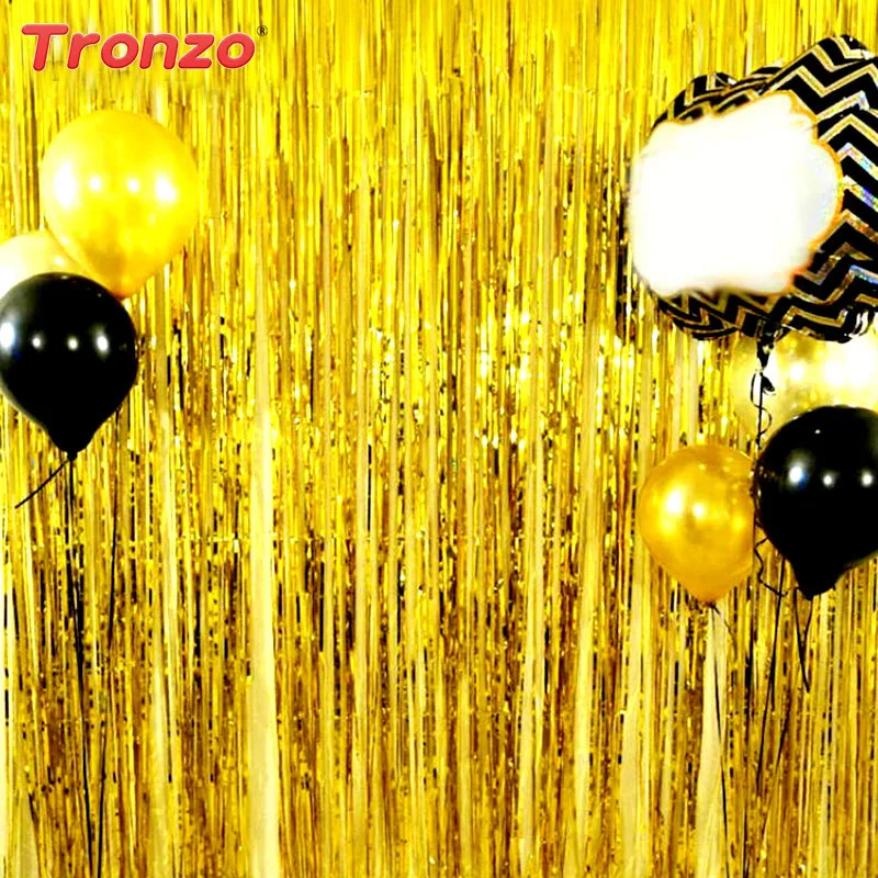 Tronzo 2017 New Tinsel Foil Fringe Door Window Curtain 1*2m Wedding Birthday Party Decoration Supplies Photo Background
Tronzo 2017 New Tinsel Foil Fringe Door Window Curtain 1*2m Wedding Birthday Party Decoration Supplies Photo Background