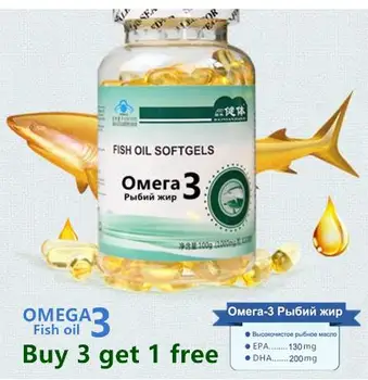 2 PCS Fish Oil Omega 3 DHA EPA High Quality Deap Sea omega 3 capsul 1000 mg *100pcs free shipping
2 PCS Fish Oil Omega 3 DHA EPA High Quality Deap Sea omega 3 capsul 1000 mg *100pcs free shipping